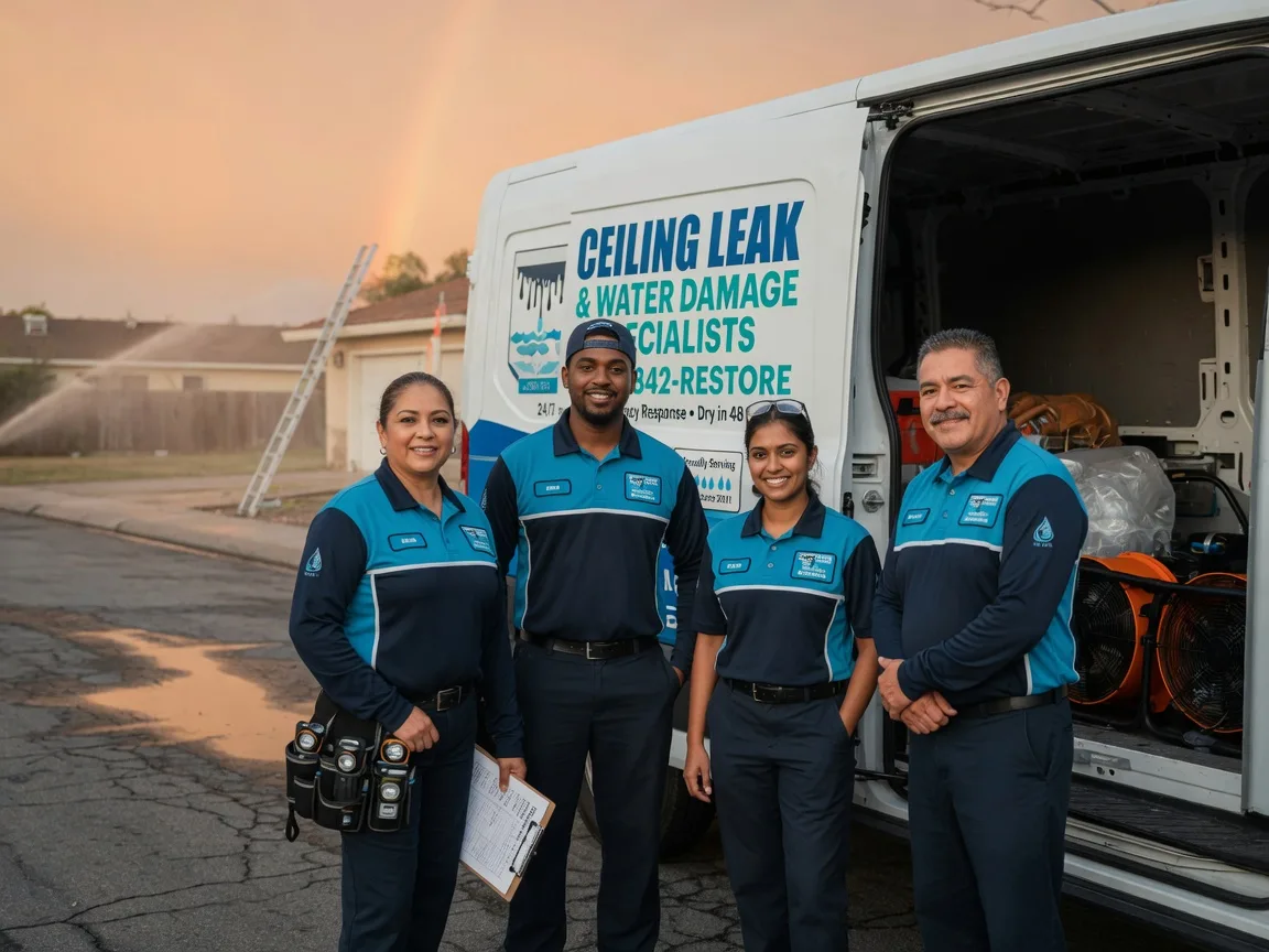 Ceiling Leak Cleanup company in Colfax, WI
